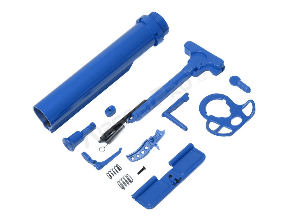 Kit de accesorii în culori coordonate pentru puștile AEG Airsoft din seria M4 / M16 - albastru [CYMA]