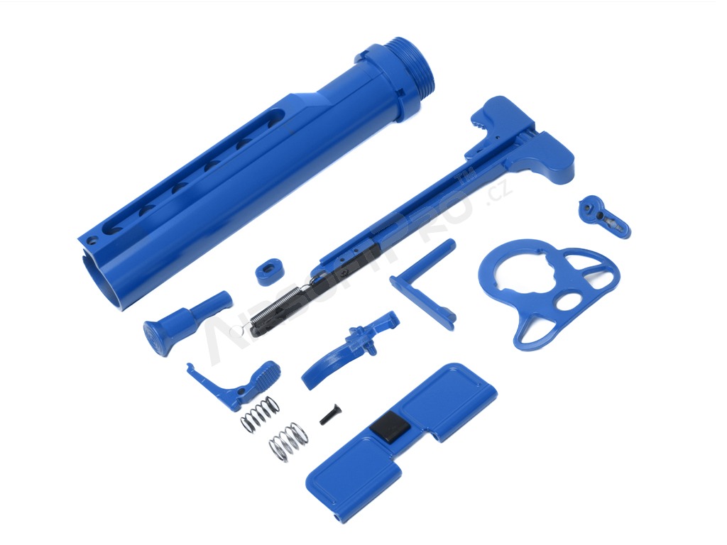 Kit de accesorii în culori coordonate pentru puștile AEG Airsoft din seria M4 / M16 - albastru [CYMA]