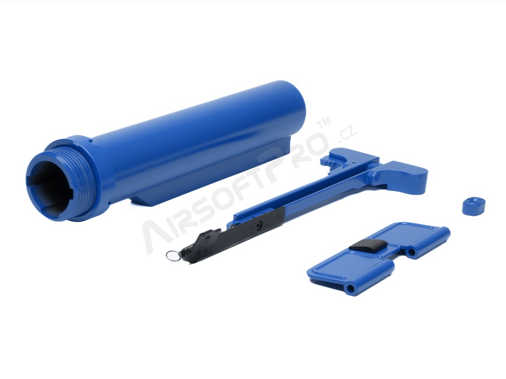 Kit de accesorii în culori coordonate pentru puștile AEG Airsoft din seria M4 / M16 - albastru [CYMA]
