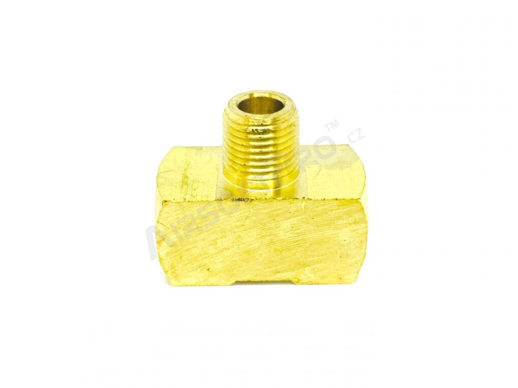 HPA cuplaj dublu în formă de T, 2x femelă 1/8NPT - ieșire