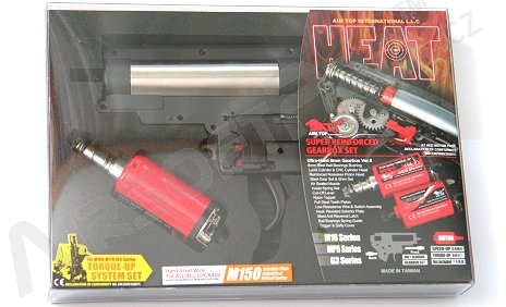Cutie de viteze completă V2 pentru M4/16 cu M150 și motor - cablaj frontal [AimTop]