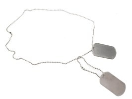 Etichetă US Dog Tag - argint [101 INC]