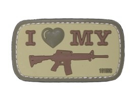 PVC 3D patch 