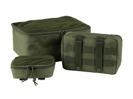 Set de organizatoare Molle (3 buc.) - Măslin [101 INC]