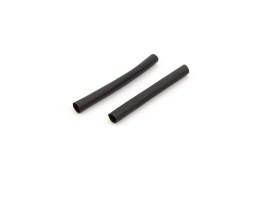 Tub termocontractabil 1,5 mm - negru, 2 bucăți [TopArms]