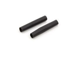 Tub termocontractabil 3mm - negru, 2 bucăți [TopArms]