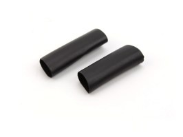 Tub termocontractabil 5mm - negru, 2 bucăți [TopArms]