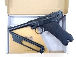Pistol airsoft P08 Full Metal CO2 - versiune 4 inch, blowback - UNFUNCTIONAL [KWC]