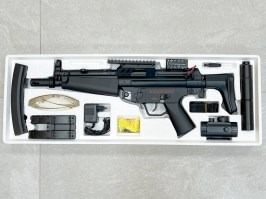 Mitralieră Airsoft CM.023 Sportline cu accesorii - NON-FUNCTIONAL [CYMA]