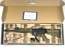 Pușcă airsoft M4 KEYMOD MUR 10