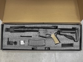 Pușcă Airsoft AR-15 QD Platinum, viteză mare (CM.097C) - SERVICAT [CYMA]