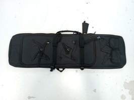 Twin assault rifle carrying bag - 60 and 100cm - black - DAMAGED [A.C.M.]