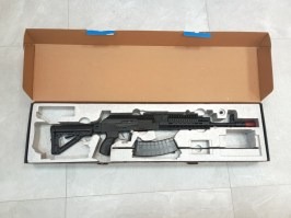 Pușcă Airsoft RK74-T Tactical, Metal complet, Declanșator electronic - SERVICED [G&G]