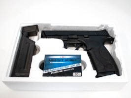 Airsoft pistol cu arc M40 - negru - NON-FUNCTIONAL [KWC]