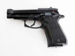 Pistol airsoft M84 Cheetah, negru, fullmetal, blowback - NON-FUNCTIONAL [WE]