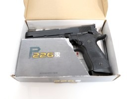 Pistol airsoft P226-S5 CO2, full metal, blowback - negru - NON-FUNCTIONAL [KWC]