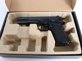 Pistol Airsoft Hi-Power MK3 - full metal, GBB, negru- NON-FUNCTIONAL [WE]