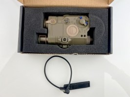 AN/PEQ-15-C LED iluminator + modul laser roșu și verde - NON-FUNCTIONAL [Imperator Tactical]