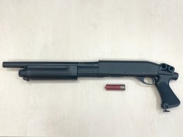 Pușcă Airsoft M870 , fără stoc, scurtă (CM.351) - NON-FUNCTIONAL [CYMA]