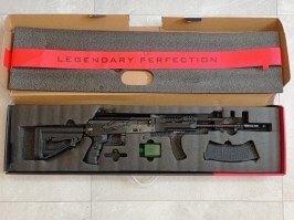 Airsoft replică pușcă de asalt EL-AK12 Essential, ediție Mosfet - SERVICAT [E&L]