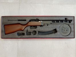 PPSh-41 EBB, Full Metal, ABS, 2 încărcătoare (SW-09A) - SERVICAT [Snow Wolf]