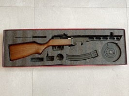 PPSh-41 EBB, Full Metal, ABS, 2 încărcătoare (SW-09A) - SERVICAT [Snow Wolf]