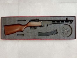 PPSh-41 EBB, Full Metal, ABS, 2 încărcătoare (SW-09A) - RETURNED BY CUSTOMER [Snow Wolf]