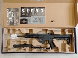 Pușcă airsoft SA-FX01 FLEX™ mosfet GATE X-ASR - Negru - SERVISED [Specna Arms]