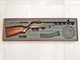 PPSh-41 EBB, Full Metal, ABS, 2 încărcătoare (SW-09A) - RETURNAT [Snow Wolf]