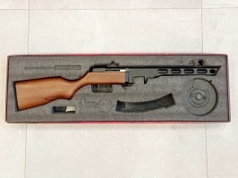 PPSh-41 EBB, metal complet, lemn adevărat (SW-09A) - RETURNED [Snow Wolf]