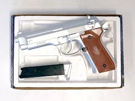 Airsoft pistol cu arc M92F - argintiu - UNFUNCTIONAL [KWC]
