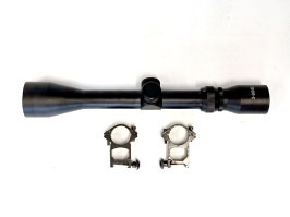 Lunetă 3-9x40 cu inele pentru montură înaltă - NON-FUNCTIONAL [A.C.M.]