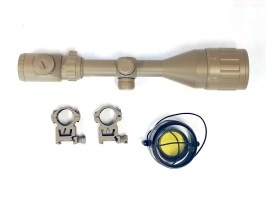 3-9x50 AOEG lunetă iluminată - TAN - RETURNAT [UFC]