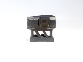 XTSW Red Dot Sight cu înălțime mică și QD riser - Negru - UNFUNCTIONAL [xFORCE]