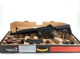 Pușcă airsoft M4 CQBR Sportline (Gen.2) - negru - RETURNAT [Lancer Tactical]