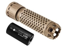 Predator MKIII Full Auto Tracer cu modul flacără (Blaster MS) - TAN [ACETECH]