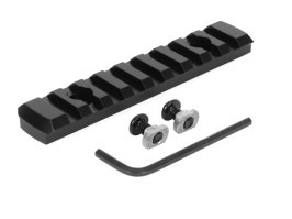 Șină de montare RIS din aluminiu CNC pentru sistemul M-LOK - 9 sloturi [A.C.M.]