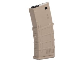 Mid-Cap 120 rds Polymer magazin PolyMag pentru M4 AEG - TAN [A.C.M.]