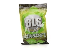 Airsoft BBs BLS BIO Perfect 0,20 g | 5000 buc | 1 kg - alb [BLS]