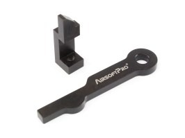 Upgrade STEEL trigger sears set pentru Ares Amoeba Striker AS-02 [AirsoftPro]