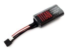 Baterie Li-Ion 7,4V 3000mAh 16C - Mini Block cu Dean [TITAN]