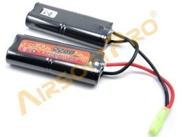 Baterie NiMH 9,6V 2200mAh - PEQ2. M4A [VB Power]