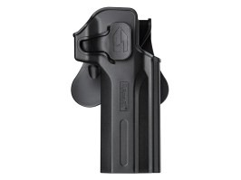 Holster tactic din polimer pentru Desert Eagle - negru [Amomax]