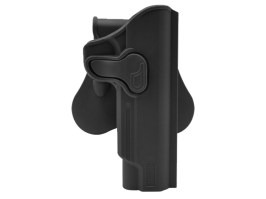 Holster tactic din polimer pentru 1911 - negru [Amomax]