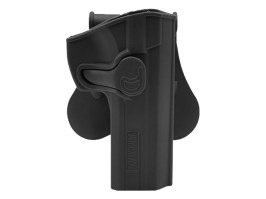 Husă tactică din polimer pentru CZ SP-01 - negru [Amomax]