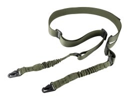 Sling în două puncte cu clemă stil HK - Olive Drab [Amomax]