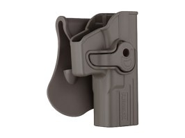 Holster tactic din polimer pentru seria G - FDE [Amomax]