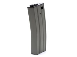 Magazin metalic Mid-Cap 130 rds pentru M4 AEG - Gri [Ares/Amoeba]