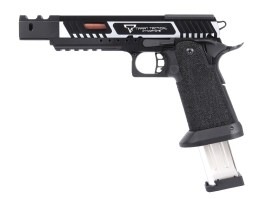 Pistol airsoft R601-3-Y JAG TTI Combat Master Alpha, gaz, Blowback (GBB) - 2 tonuri [Army Armament]
