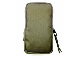 Geantă pentru telefon cu atașament MOLLE, mare (17 × 9 × 2 cm) - Verde [AS-Tex]